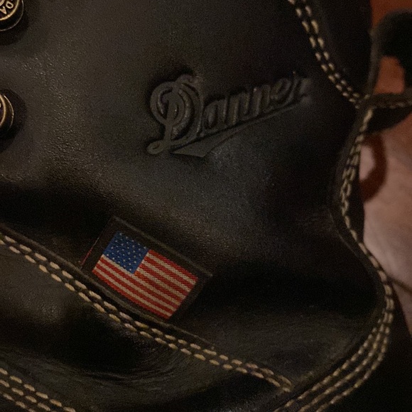 Women’s Quarry USA 7” Black Leather Gore-tex Vibraum Work Boot - Picture 8 of 10